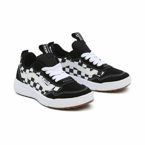 Vans Range Exp Checkerboard Wit Zwart - Maat: 30 5