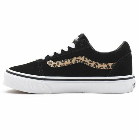 Vans Ward Suede Zwart Luipaard - Maat: 27 1