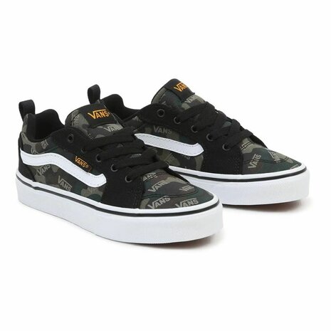 Vans Filmore High Top Groen Camouflage - Maat: 37 4