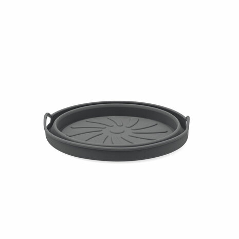 Opvouwbaar siliconen mandje voor airfryer Quid Naturalia 20 x 20 x 7 cm (12 Stuks) 8