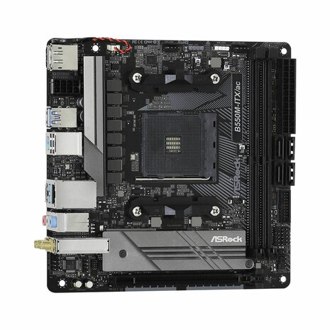 Moederbord ASRock B550M-ITX/ac AMD B550 AMD AM4 4