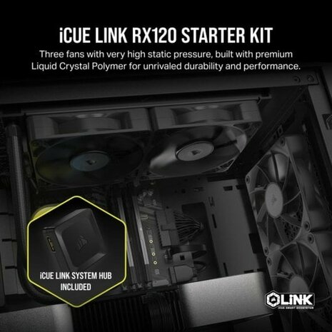 CPU-ventilator Corsair CO-9051010-WW Ø 12 cm (3 Stuks) 2