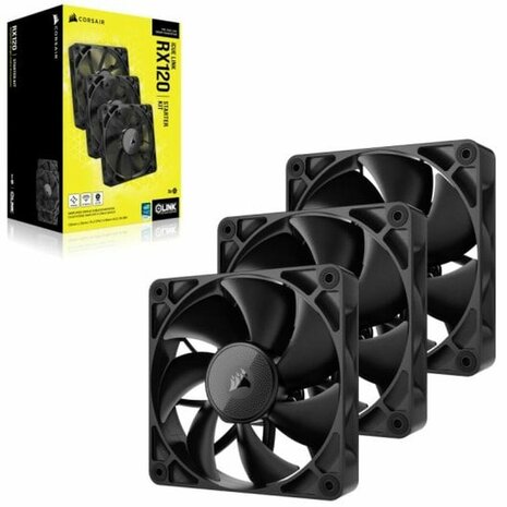 CPU-ventilator Corsair CO-9051010-WW Ø 12 cm (3 Stuks) 8