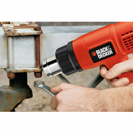 Heteluchtpistool Black & Decker KX1650 1750 W Rood Verfstripper 4