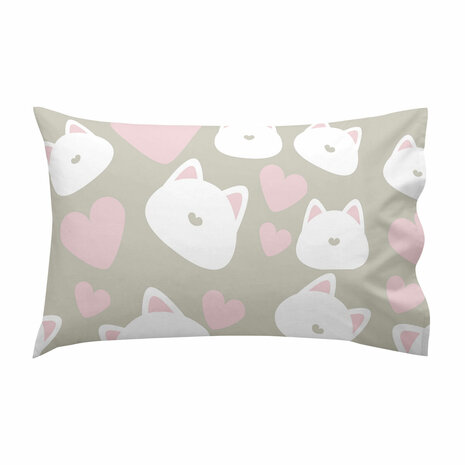 Dekbedovertrek set HappyFriday Happynois Kitty Multicolour Wieg voor baby&apos;s 2 Onderdelen 6