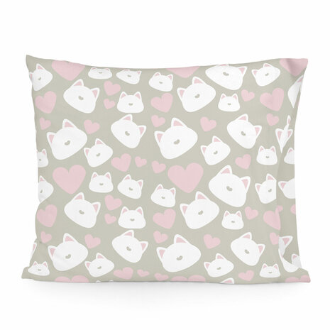 Kussensloop HappyFriday Happynois Kitty Multicolour 60 x 70 cm 1