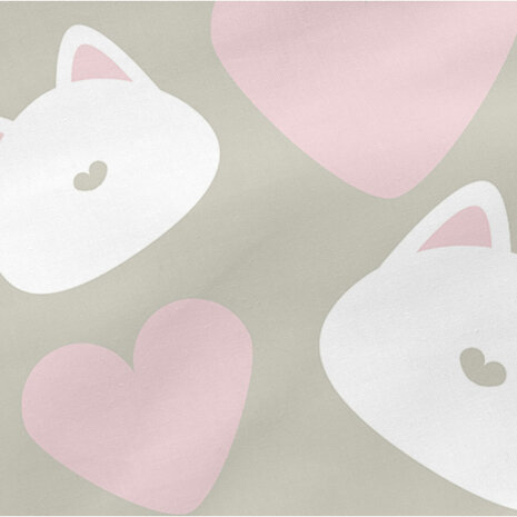Kussensloop HappyFriday Happynois Kitty Multicolour 60 x 70 cm 2