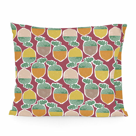 Kussensloop HappyFriday Moshi Moshi Harvestwood Multicolour 60 x 70 cm 1
