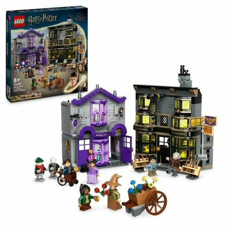 Bouwspel Lego Harry Potter 76439 Ollivander and Madame Malkin&apos;s Stores Multicolour 744 Onderdelen 1