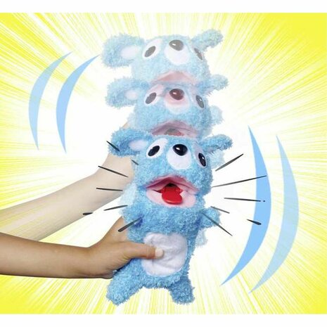 Knuffel met Geluid Simba Screamerz Beer 30 cm Blauw Multicolour 2