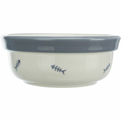 Voerbak voor honden Trixie Blauw Wit Grijs Ø 12 cm 300 ml 4