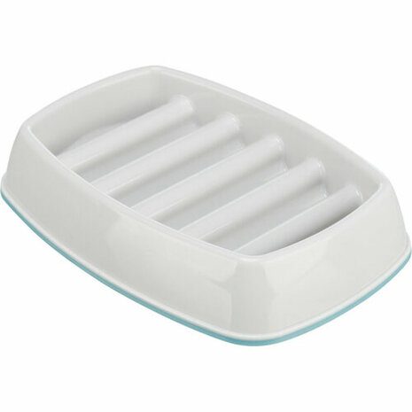 Voerbak voor honden Trixie Slow Feeding Grijs Ø 11 cm Ø 9 cm 250 ml 300 ml 46 × 11 × 30 cm 4
