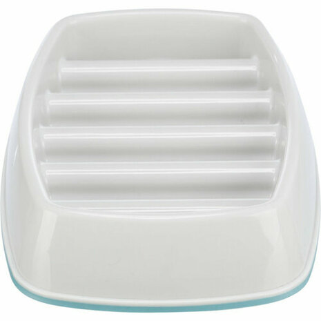 Voerbak voor honden Trixie Slow Feeding Grijs Ø 11 cm Ø 9 cm 250 ml 300 ml 46 × 11 × 30 cm 6