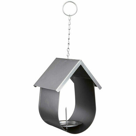 Vogelvoederhuisje Trixie Zilverkleurig 14 × 19 × 12 CM 2