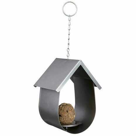 Vogelvoederhuisje Trixie Zilverkleurig 14 × 19 × 12 CM 4