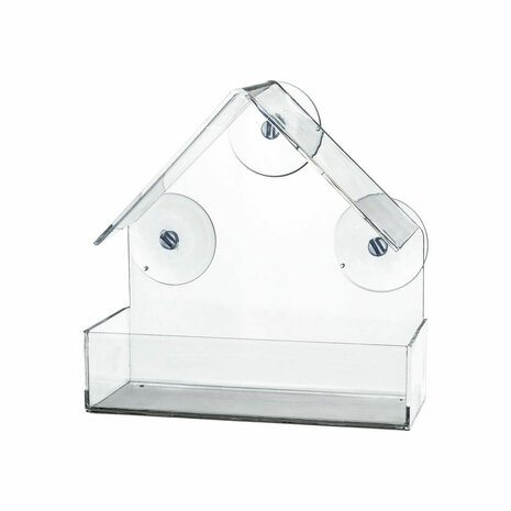 Vogelvoederhuisje Trixie Transparant 225 ml 15 × 15 × 6 CM 1