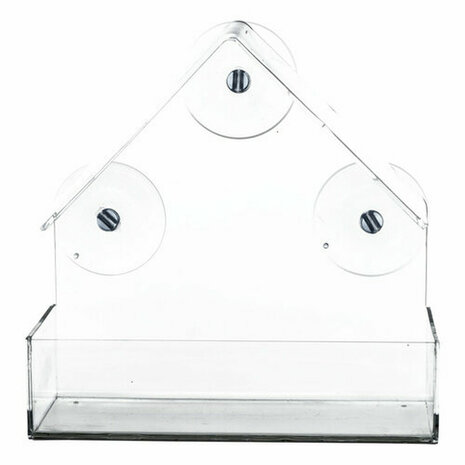 Vogelvoederhuisje Trixie Transparant 225 ml 15 × 15 × 6 CM 4