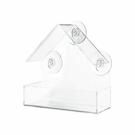Vogelvoederhuisje Trixie Transparant 225 ml 15 × 15 × 6 CM 5