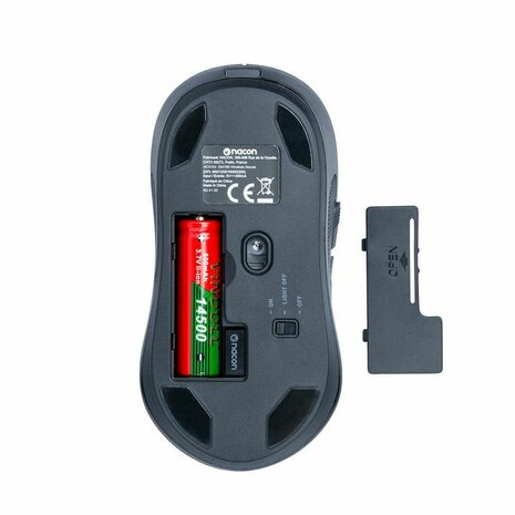 Gaming muis Nacon PCGM-180 Zwart Wireless 4