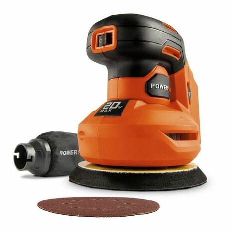 Excentrische schuurmachines Powerplus Dual Power Powdp50400 + G80 20 V Ø 125 mm 1