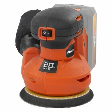 Excentrische schuurmachines Powerplus Dual Power Powdp50400 + G80 20 V Ø 125 mm 4
