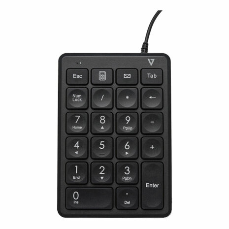 Numeriek toetsenbord V7 KP350 Zwart 5