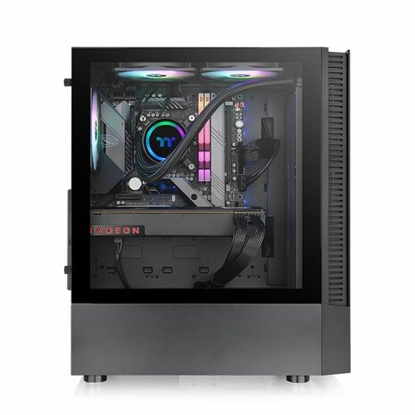 ATX Semi-toren BehuizingTHERMALTAKE View 200 TG ARGB Zwart 3