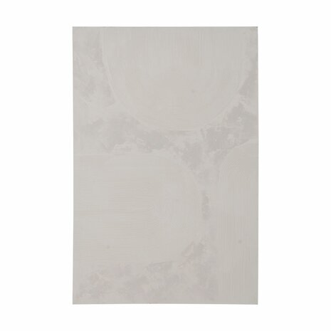 Schilderij Wit Abstract 80 x 3 x 120 cm 1