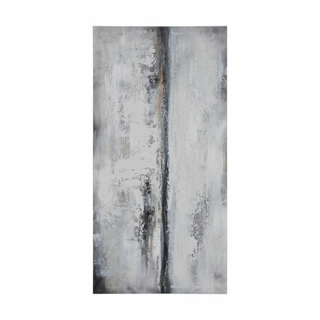 Schilderij Grijs Abstract 120 x 3 x 60 cm 2