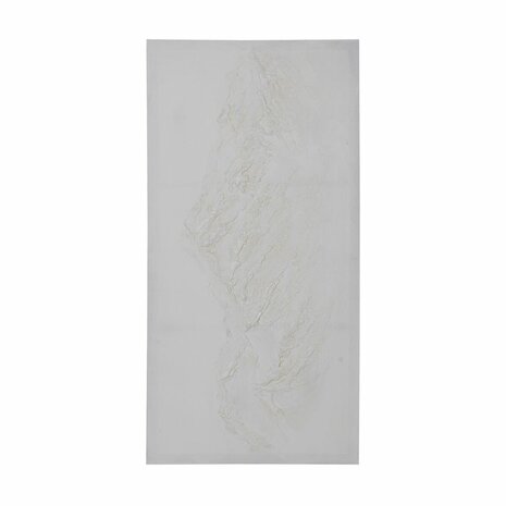 Schilderij Wit Crème Berg 120 x 5 x 60 cm 1