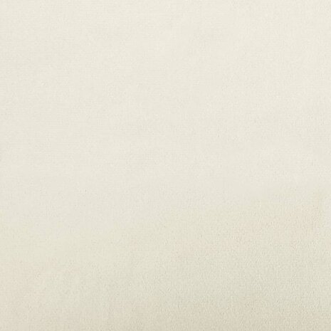 Sierkussens 2 st 15x50 cm fluweel crèmekleurig 6