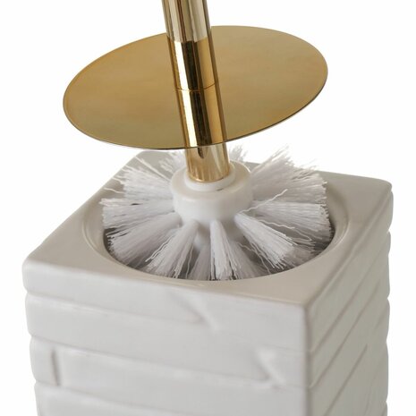Toiletborstel Wit 11 x 11 x 30 cm 4