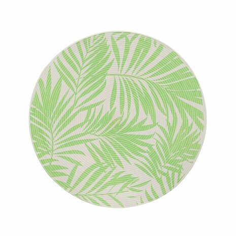 Tapijt Wit Groen 90 x 90 x 0,5 cm 1