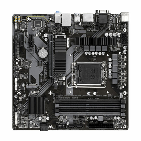 Moederbord Gigabyte B760M DS3H DDR4 LGA 1700 Intel B760 3