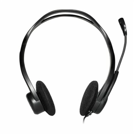 Hoofdtelefoon met microfoon Logitech 981-000100 Zwart 3