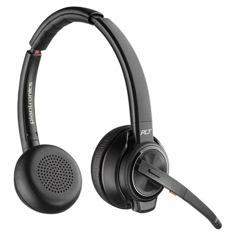 Hoofdtelefoon met microfoon Poly SAVI W8220/A Zwart 1