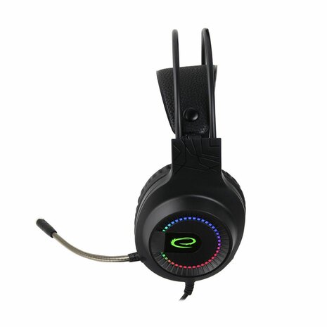 Hoofdtelefoon met microfoon Esperanza EGH7100 Zwart 3
