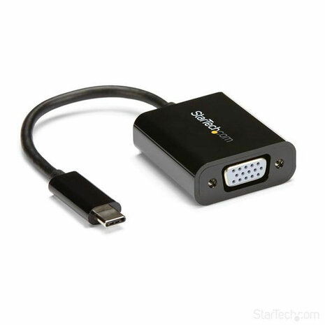 Adapter USB-C naar VGA Startech CDP2VGA              Zwart 1