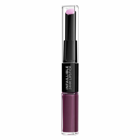 Lippenstift Infaillible 24H L&apos;Oreal Make Up 117-perpetual brown 2