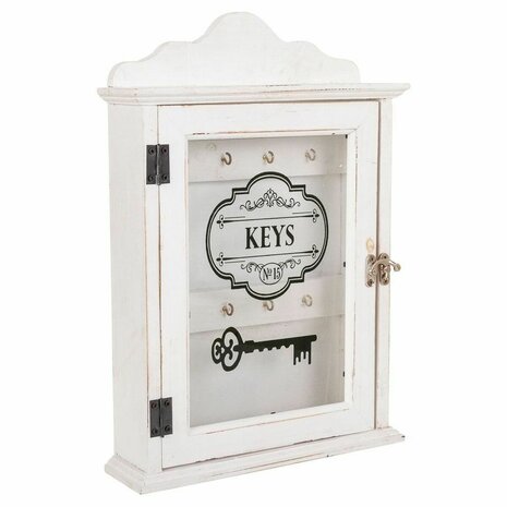 Sleutelkastje Alexandra House Living Wit 7 x 36 x 25 cm 1