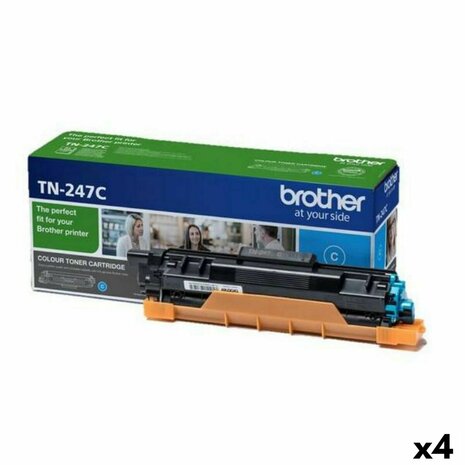 Toner Brother HLL Cyaan (4 Stuks) 1