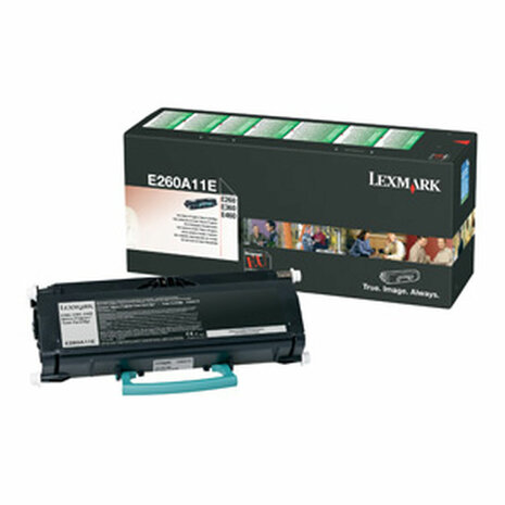 Toner Lexmark E260A11E Zwart 2