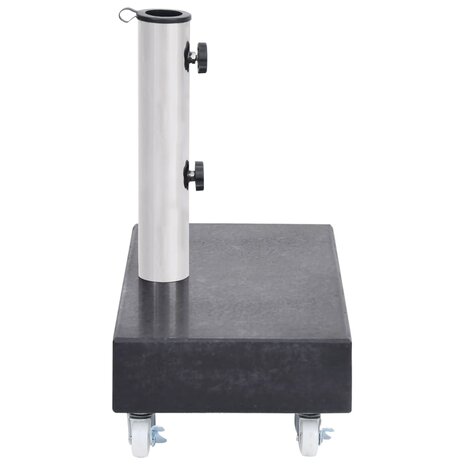 Parasolvoet 45x25x8 cm graniet zwart 3