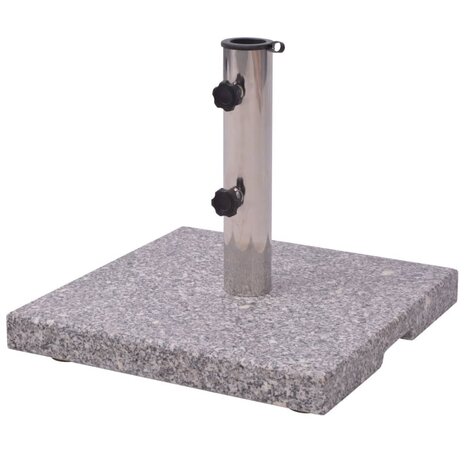 Parasolvoet Graniet 20 kg vierkant 1