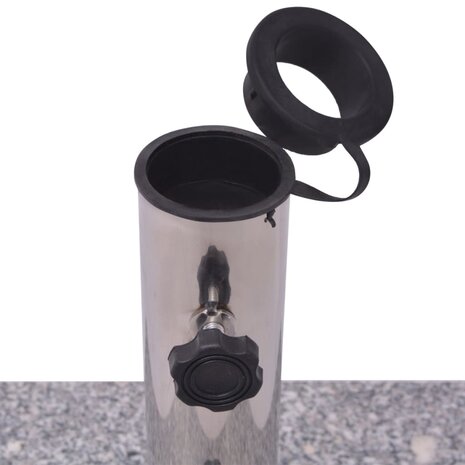 Parasolvoet Graniet 20 kg vierkant 3