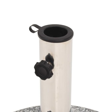 Parasolvoet rond 20 kg graniet 4