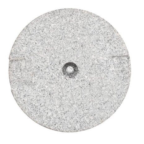Parasolvoet rond 20 kg graniet 7