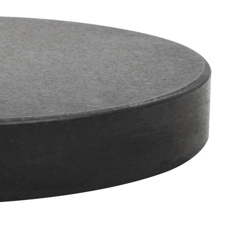 Parasolvoet rond 20 kg graniet zwart 5