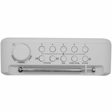 Transistorradio Marshall Elan One 2 Wit 4