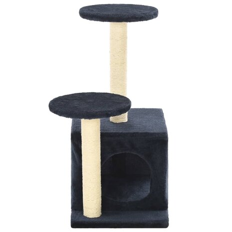Kattenkrabpaal met sisal krabpalen 60 cm donkerblauw 5